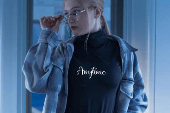 Lovely Dilligent Font PNG with transparent background - Preview 3