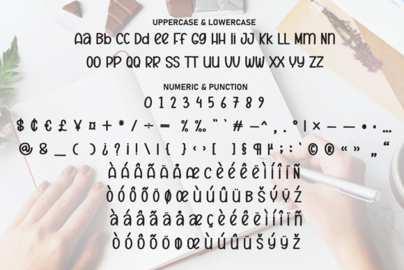Monday Darling Font PNG with transparent background - Preview 6