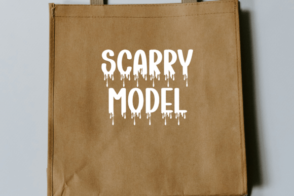 Night Scarry Font PNG with transparent background - Preview 4
