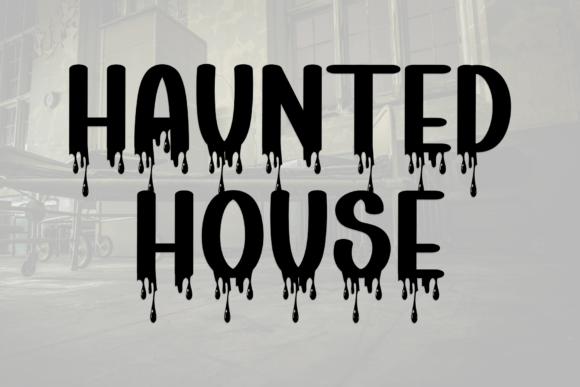 Night Scarry Font PNG with transparent background - Preview 6