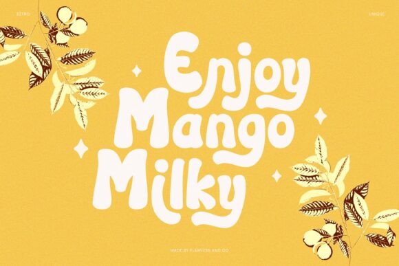 Rhaven Font PNG with transparent background - Preview 4