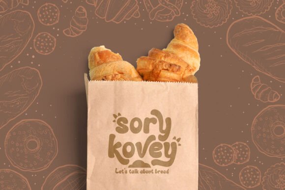 Rhaven Font PNG with transparent background - Preview 1