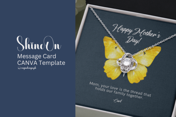 ShineOn Message Card Template