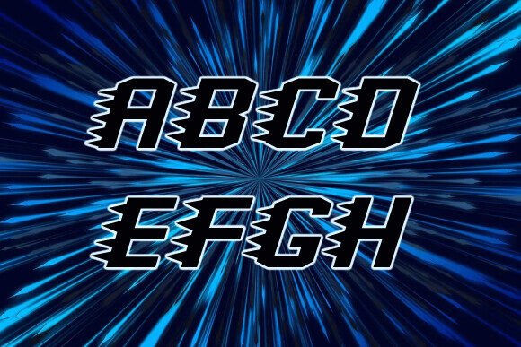 Slow Connection Font PNG with transparent background - Preview 2