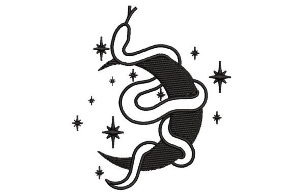 Snake and Moon