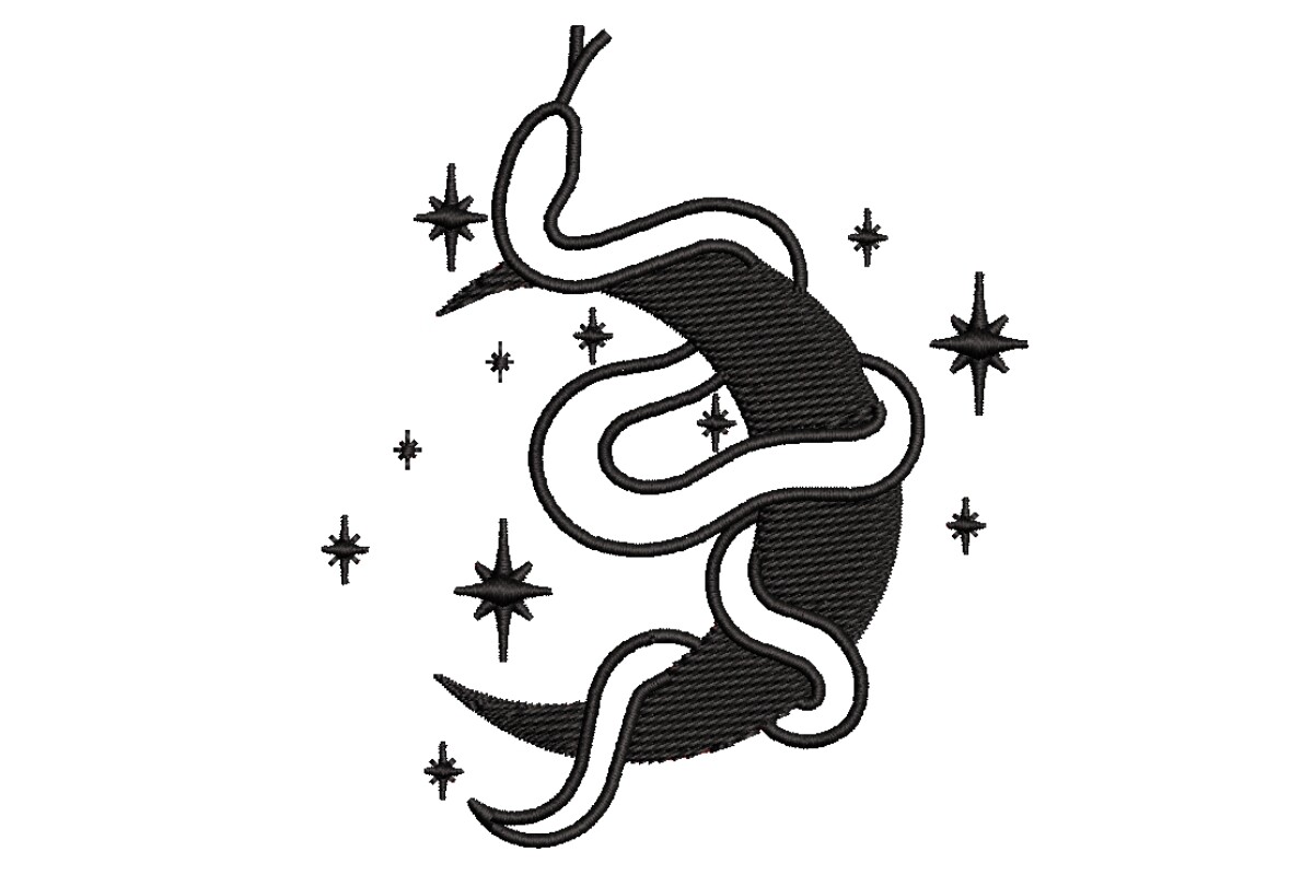 Snake and Moon