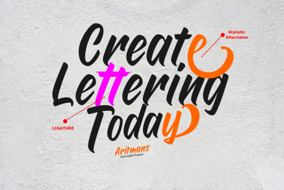 Aritmans Font - Preview 4