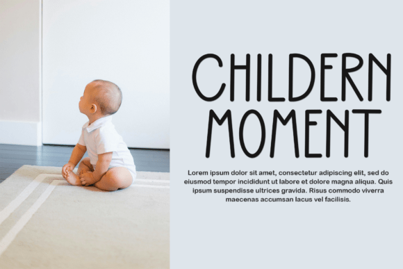 Baby Lovely Font - Preview 3