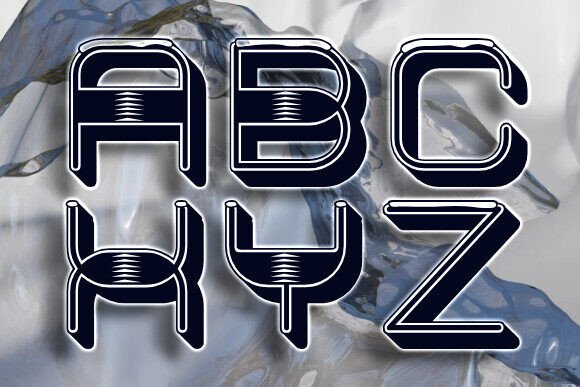Brass Font - Preview 2