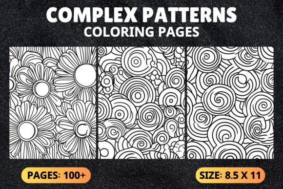 Complex Patterns Coloring Pages Adults