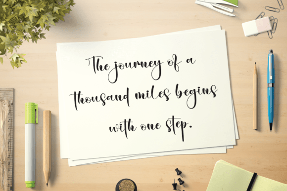 Diary Font - Preview 2