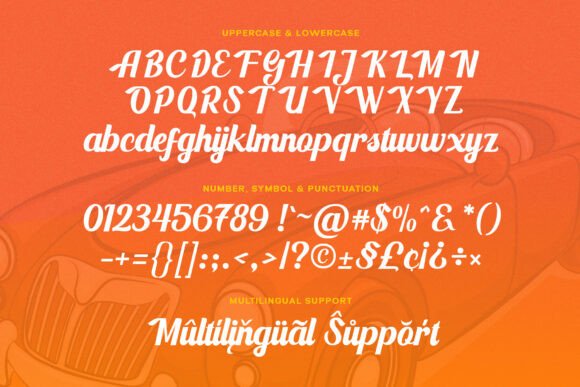 Flahilla Font PNG with transparent background - Preview 5