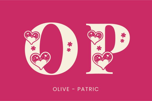 Heart Inside Font - Preview 1