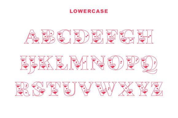 Heart Inside Font - Preview 5