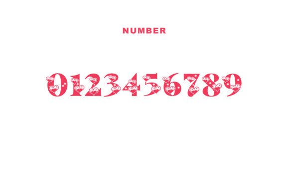 Heart Inside Font - Preview 6
