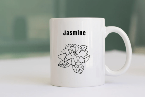 Jasmine Mother Day Font PNG with transparent background - Preview 6