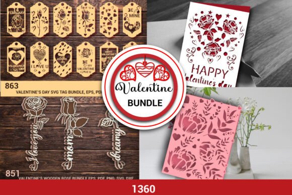 Valentine Day Huge Gift Element SVG 1360