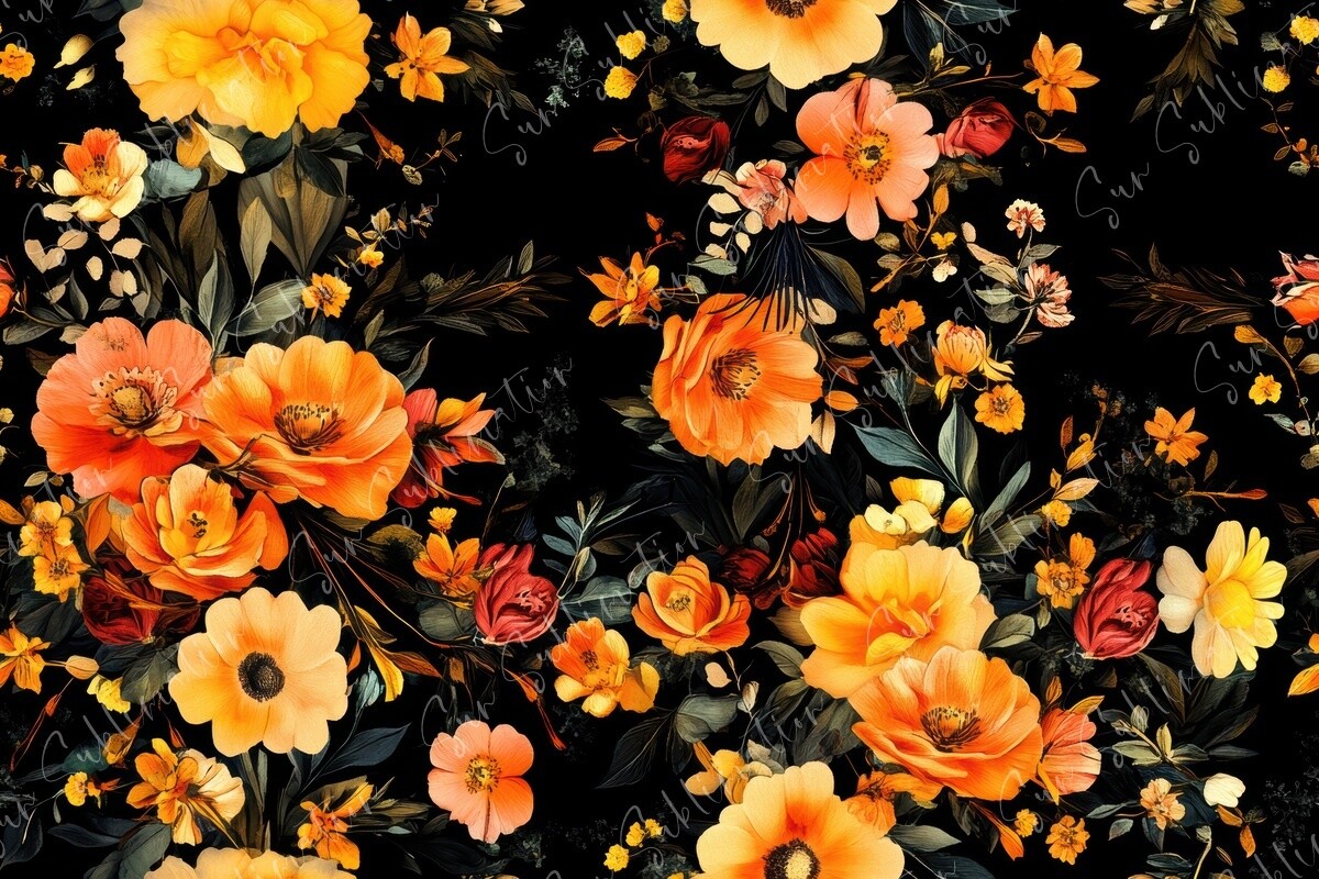 A Stunning Display of Vibrant Seamless Graphic by Sun Sublimation ...