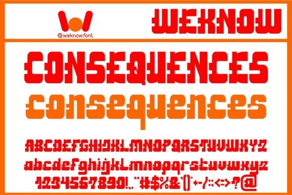 Action Reaction Font - Preview 2