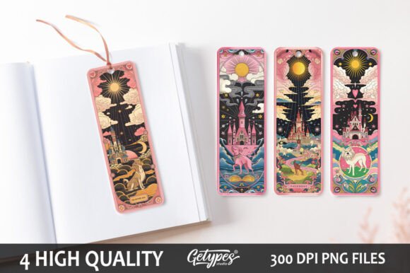 Bookmark Printable PNG Design Graphic by Getypes Studio · Creative Fabrica