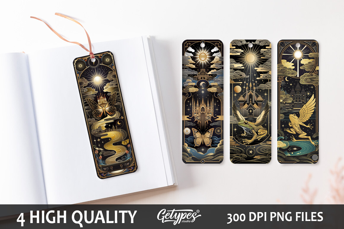 Bookmark Printable PNG Design Graphic by Getypes Studio · Creative Fabrica