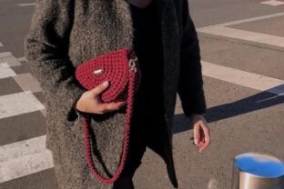 Crochet Pattern Half Moon Bag PDF Video Graphic by A.more.nushka ...