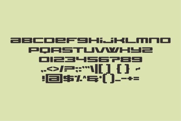 Fonztag Font - Preview 1