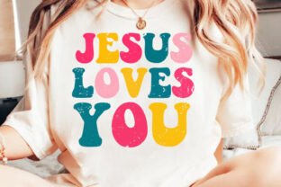 Jesus Loves You SVG PNG Graphic by gravity_420 · Creative Fabrica