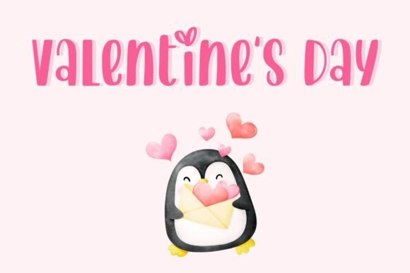 Lineheart Font PNG with transparent background - Preview 1