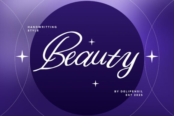 Mearly Font PNG with transparent background - Preview 1