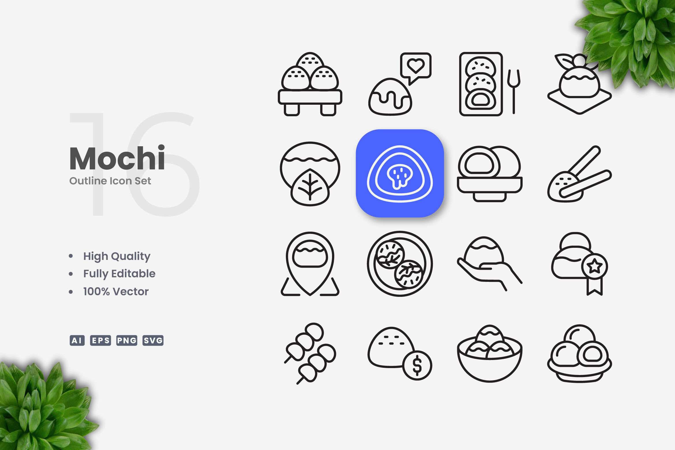 Mochi Icons Graphic by upnowgraphic · Creative Fabrica