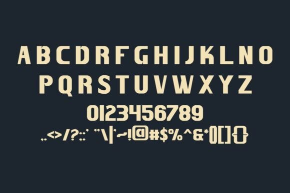 Qickbar Font PNG with transparent background - Preview 1