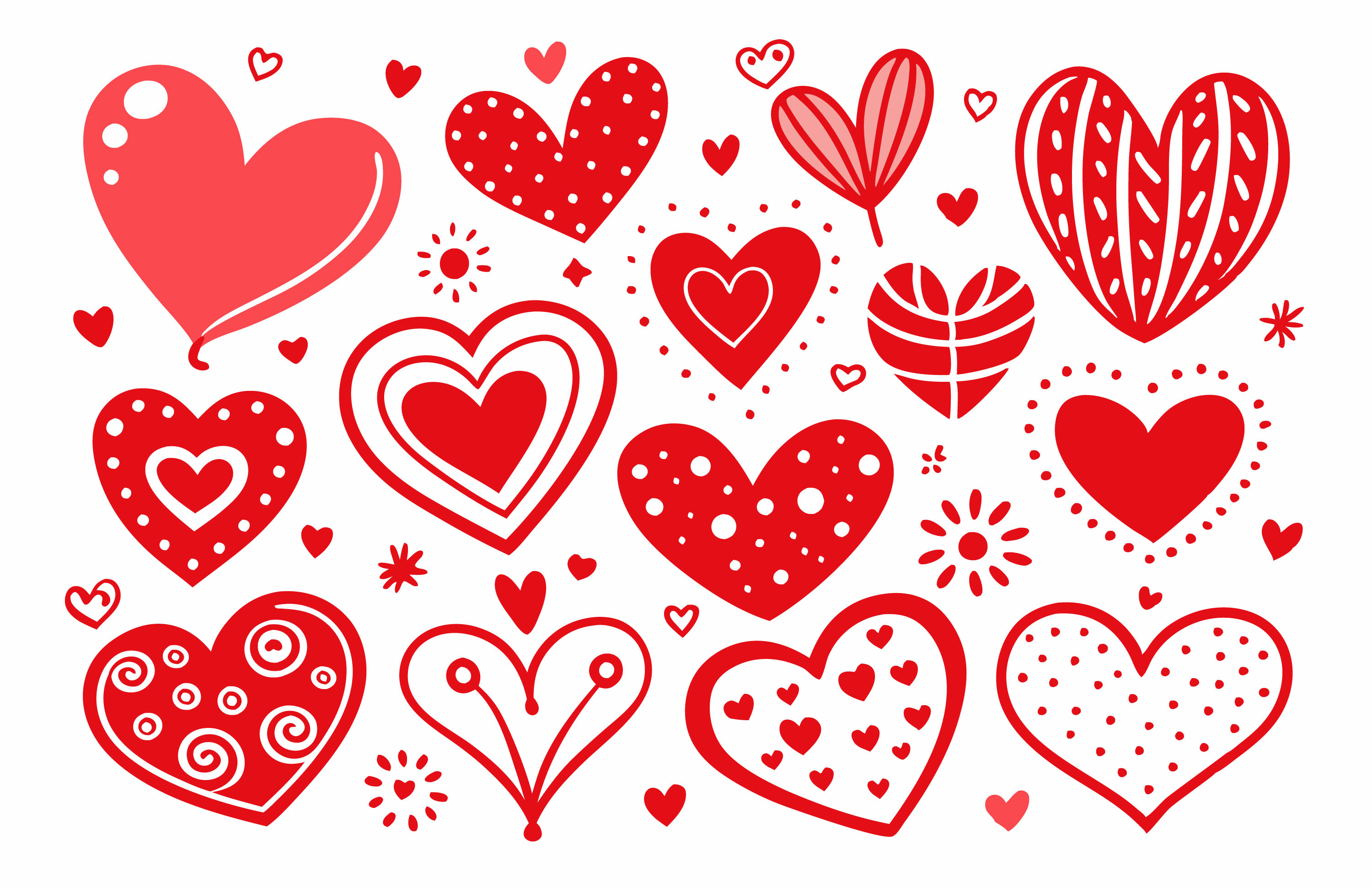 Valentine's Day Heart Vector Clipart. Graphic by sumonuix · Creative ...