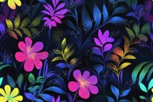 Vibrant Floral Pattern Seamless Graphic by Sun Sublimation · Creative ...