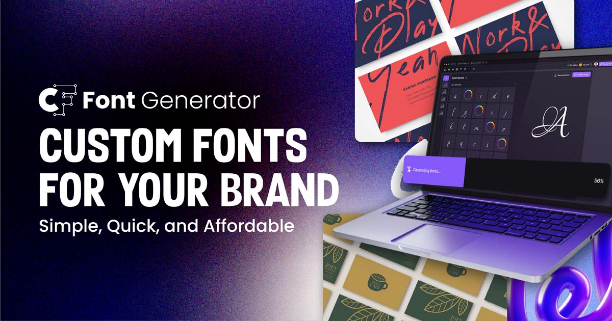 0 Computer Font Custom Fonts Made Easy: A Game-Changer for Small Brands - Creative Fabrica