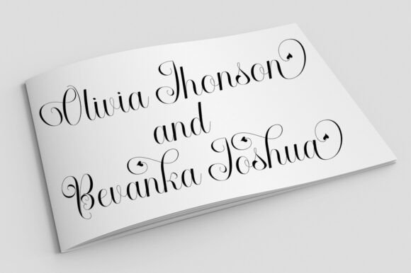 Angelina Script Font - Preview 4
