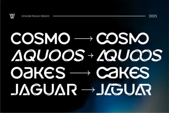 Aquoos Font - Preview 2