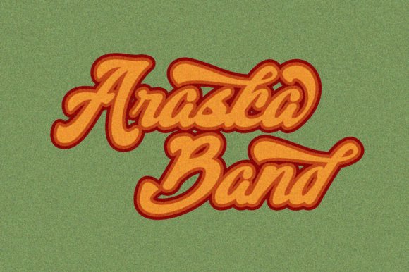 Bandana Script Font - Preview 1
