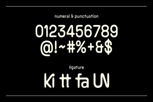 Battoki Kitanova Font - Preview 5