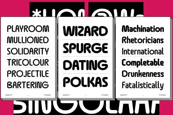 Bingola Font - Preview 6