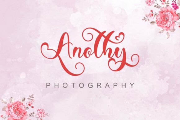 Camelia Butterfly Font - Preview 2