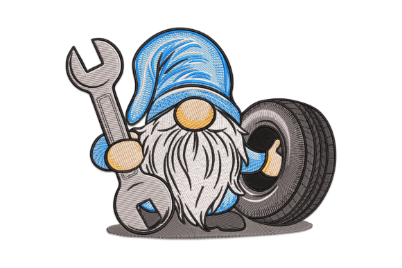 Car Mechanic Gnome