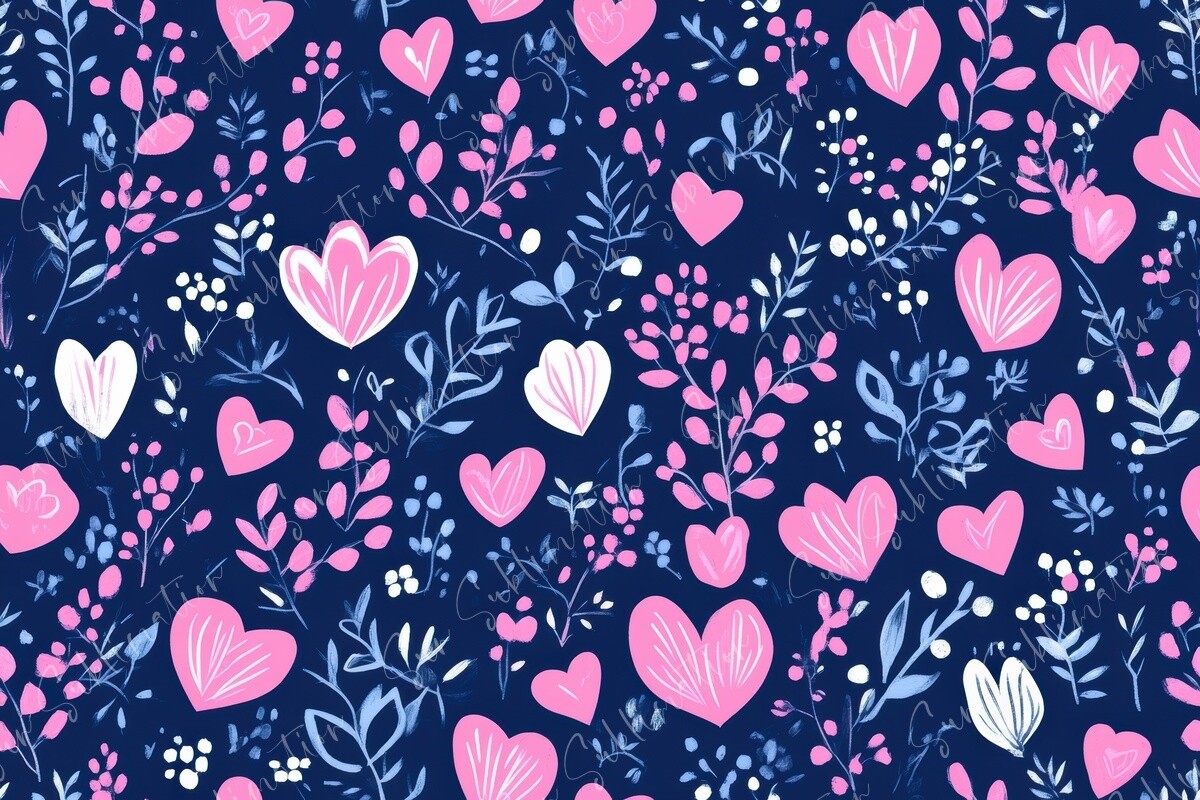 Delicate Floral Pattern Seamless Graphic by Sun Sublimation · Creative ...