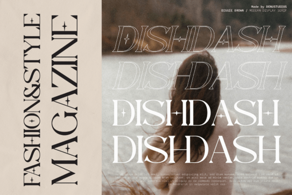 Diggie Brown Font - Preview 5