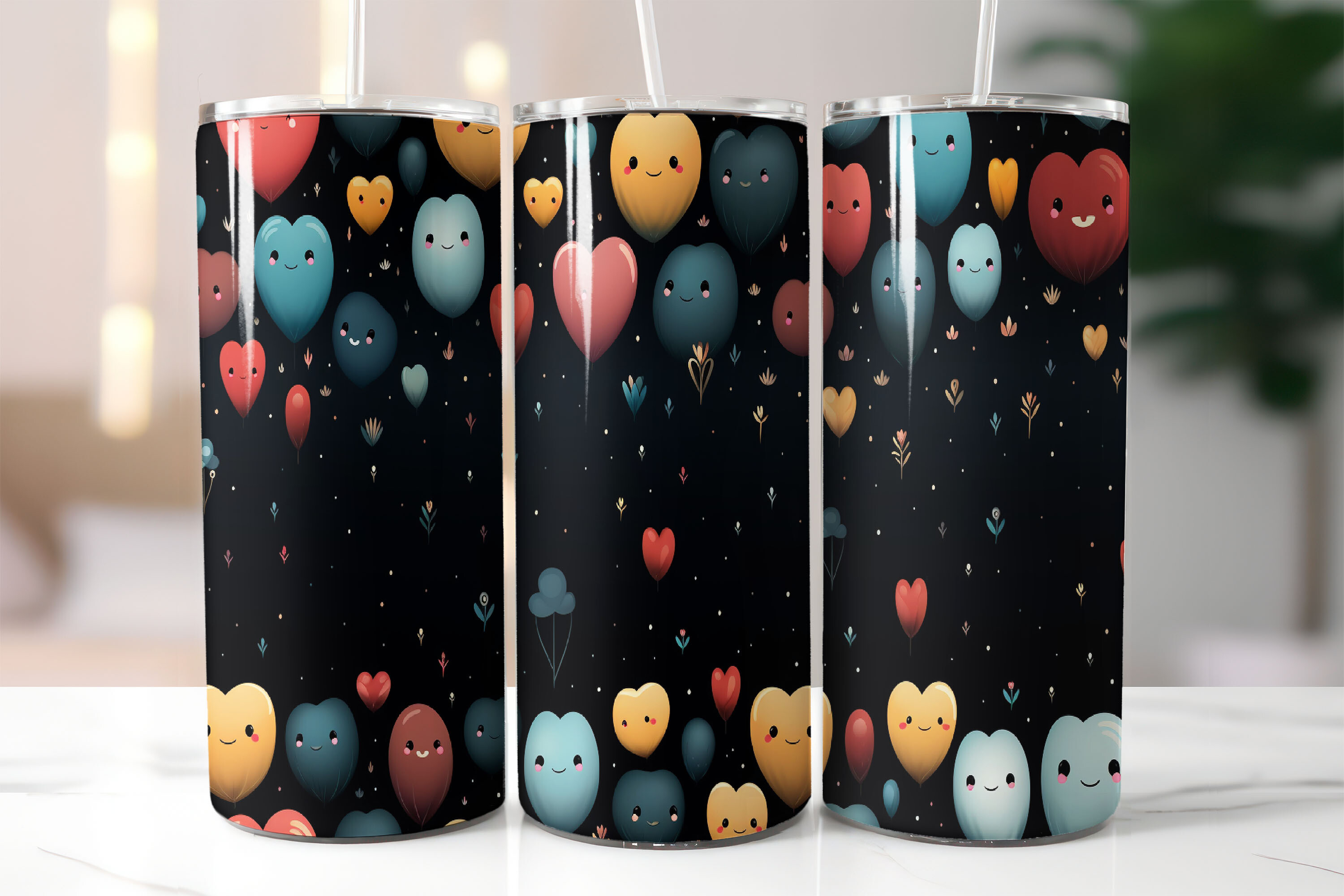 Falling Hearts Pattern Falling Hearts Pattern Graphic by Sha Designs · Creative Fabrica