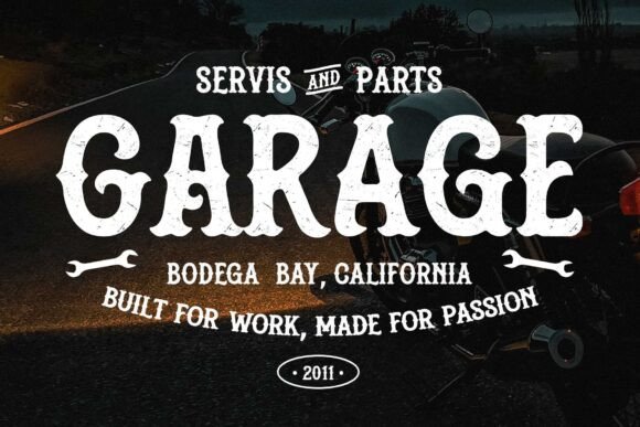 Gashroad Font - Preview 4