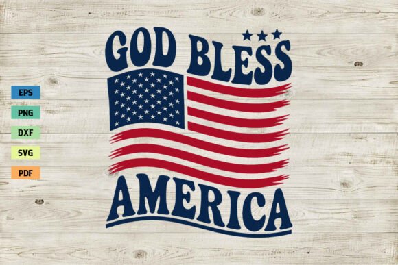 God Bless America SVG 4th of July SVG Graphic Crafts By SvgDesignHouse