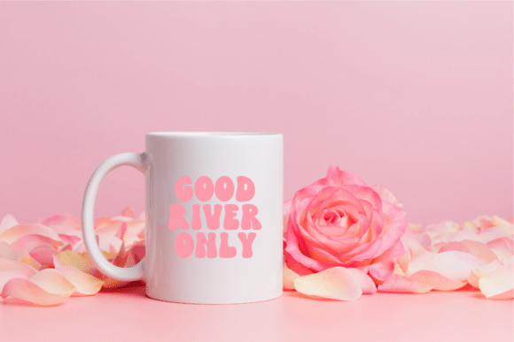 Groovy River Font PNG with transparent background - Preview 5