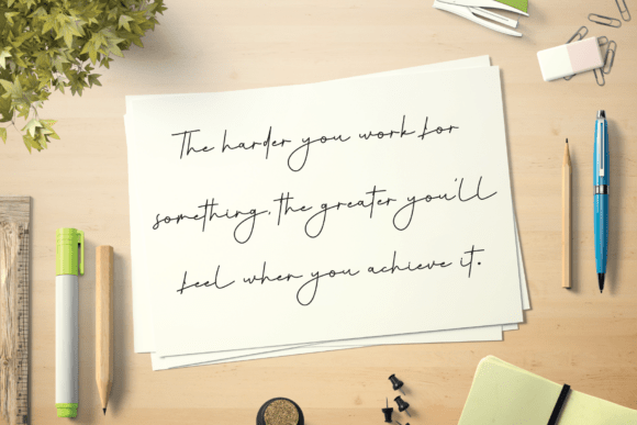Handsome Font - Preview 2