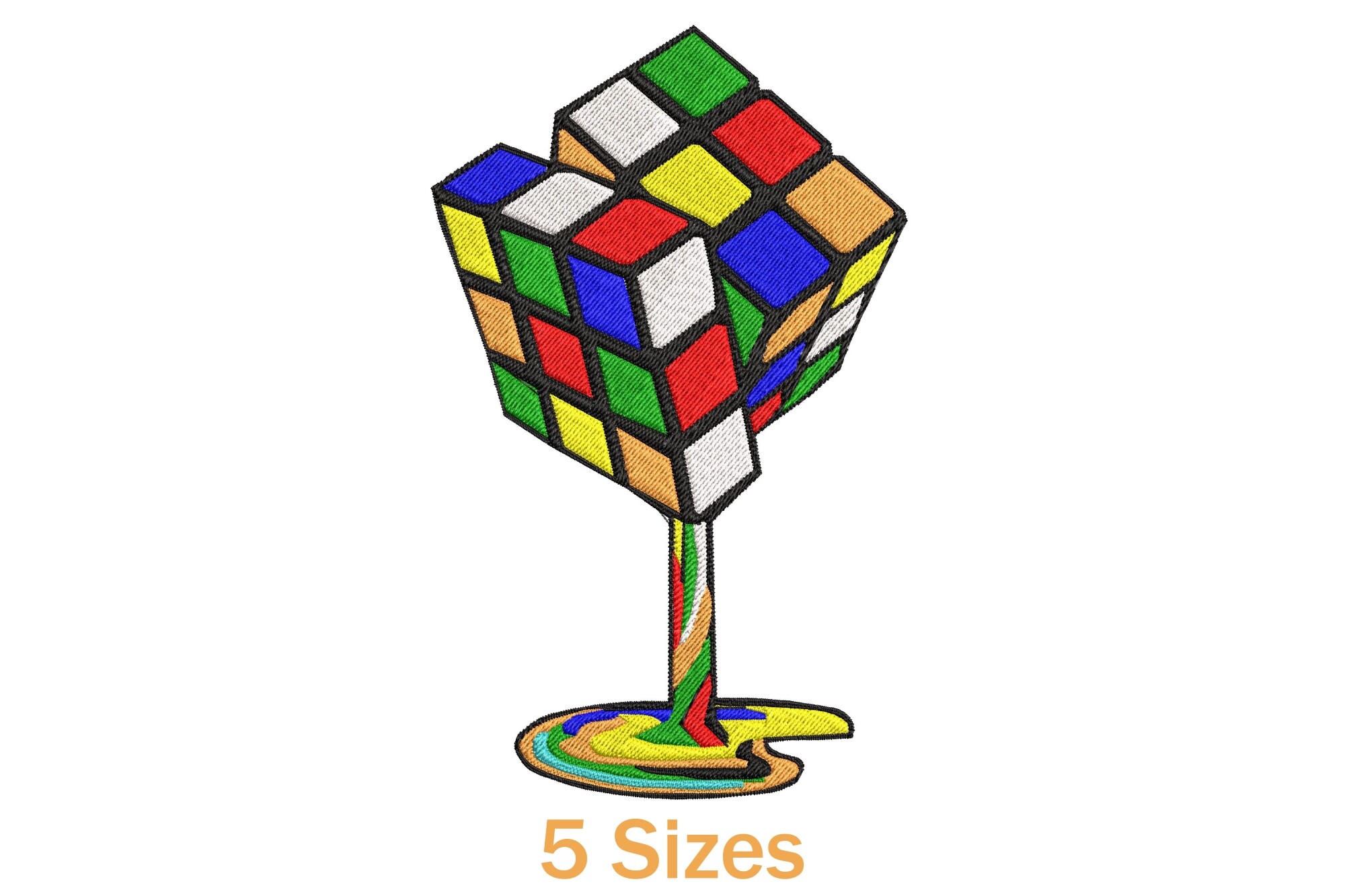 Melting Rubik's Cube